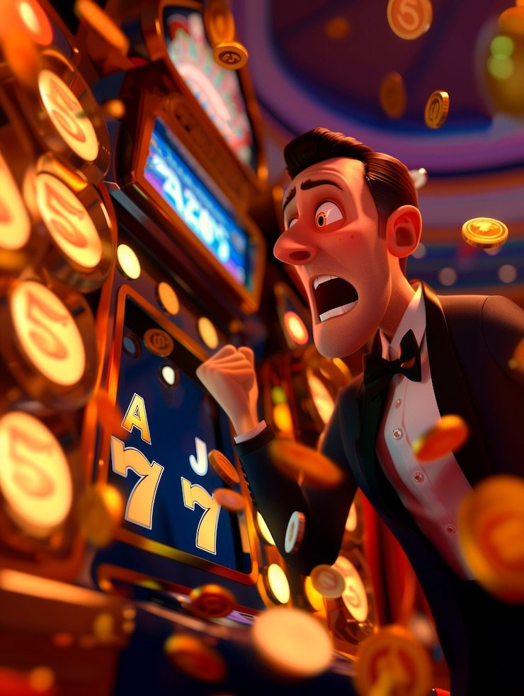 Antarmuka mobile joglototo4d menampilkan menu permainan slot dan live casino